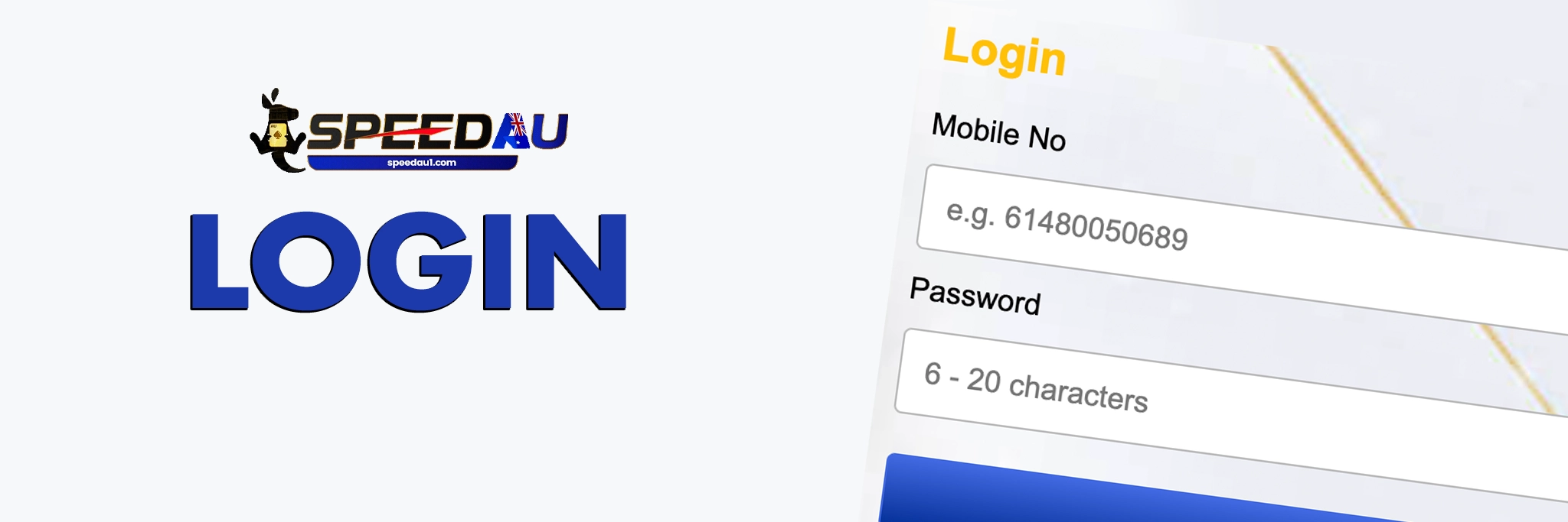 SpeedAU-Account-Login